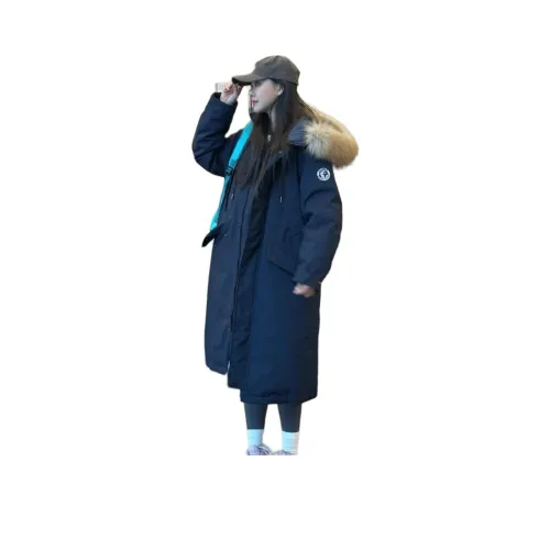 YICHEN Темно-синий Синий Унисекс Пуховики