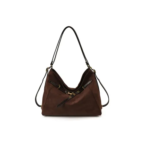 Kewuku PU (полиуретан) замша рюкзак стандартный женский многоцветный