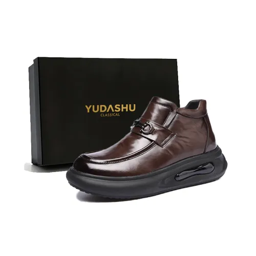 YUDASHU Повседневные кожаные туфли для мужчин