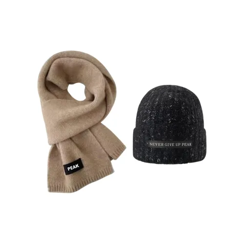 PEAK Акриловые Вязаные Шарфы Унисекс