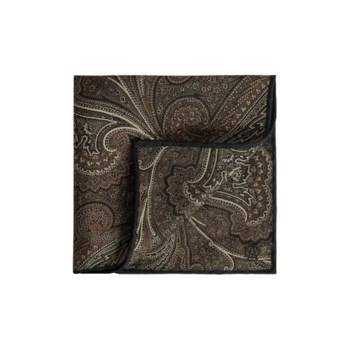 Dunhill Тутовый шелк Карман Полотенце Мужской Черный