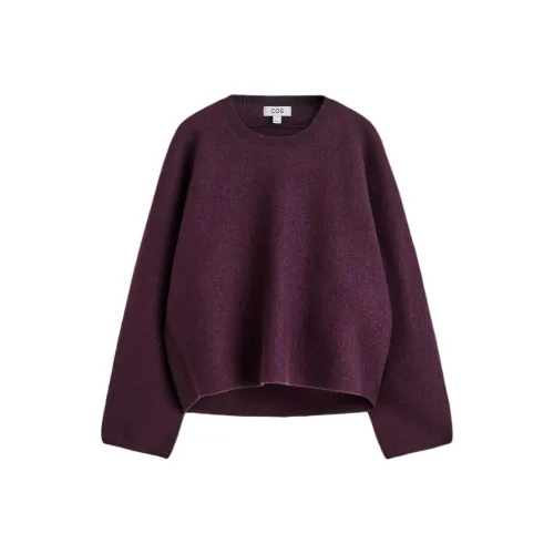 COS Бургунди Женские Свитера