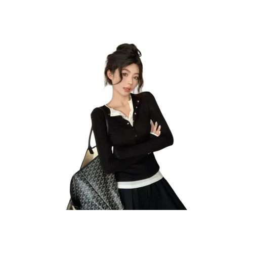 YICHEN Комплект с короткими рукавами рубашка женский