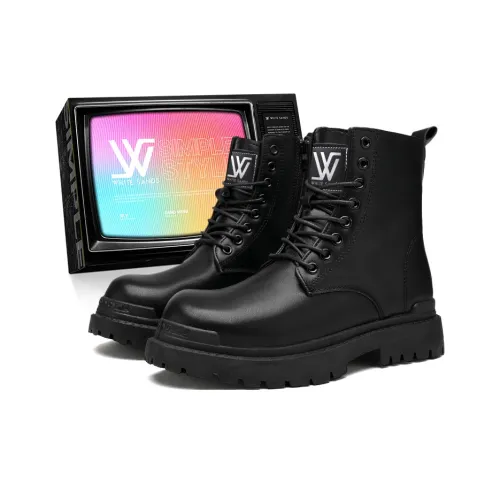 WHITE SANDS Martin Boots Воинский черный Мужской