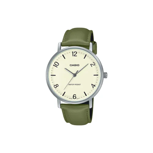 CASIO G SHOCK Collection Кварцевый механизм Кожаный ремешок Часы Мужские Белый циферблат