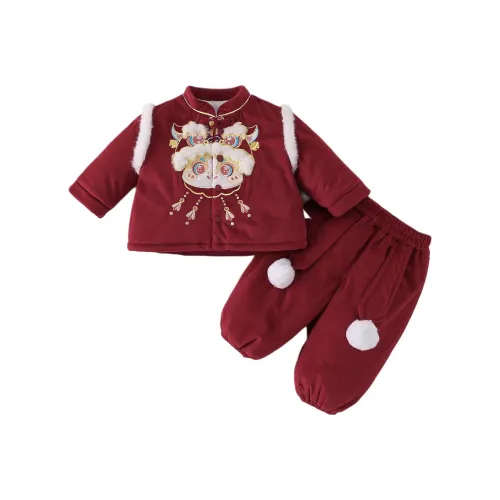 XiaoJinBu Детские комплекты одежды в китайском стиле