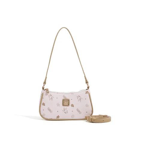 SpongeBob SquarePants ПУ (полиуретан) Сумка через плечо Стандартная Женская Абрикос