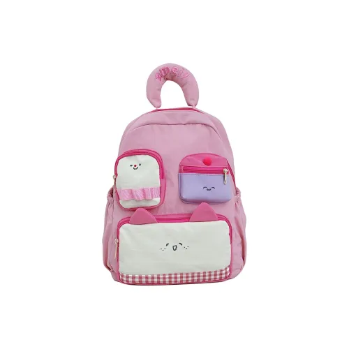 Villelon Нейлон Рюкзак Унисекс Розовый Желтый Хаки