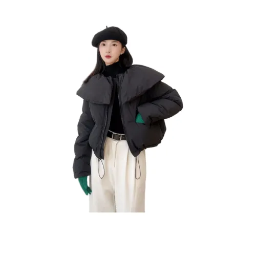 ZEKIKO STUDIO Хлопковый пуховик женский