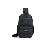 Одиночный, спина, черный