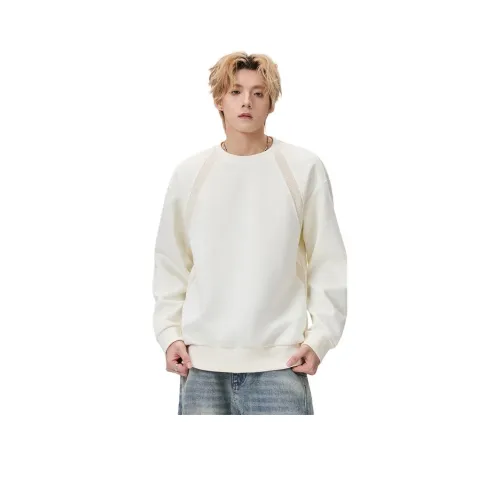 YINLANGSHIJIA Абрикос Мужские Свитшоты