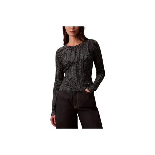 Calvin Klein Женские Свитеры Угольно-Серого Цвета