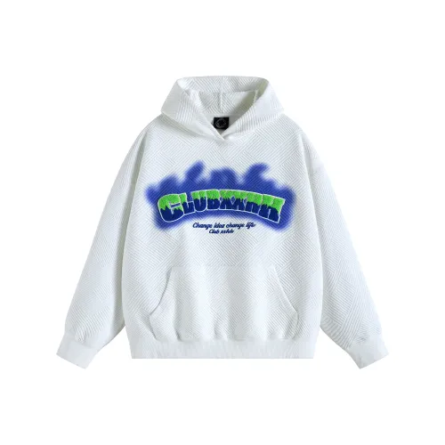 Clubxxhh Белый Унисекс Свитшоты