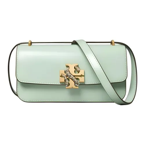 TORY BURCH Телячья кожа Сумка через плечо Сумка на плечо Маленькая Женская Мятно-зеленая