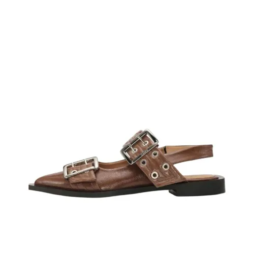 GANNI Повседневная обувь Женская Коричневая