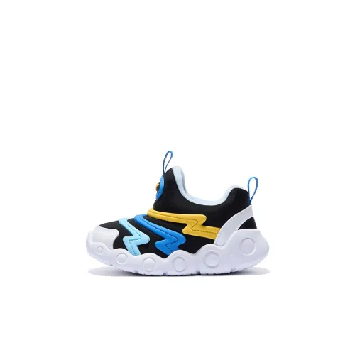 361°KIDS Противоскользящая устойчивая к истиранию детская хлопковая обувь черного желтого и синего цветов для малышей и детей младшего возраста