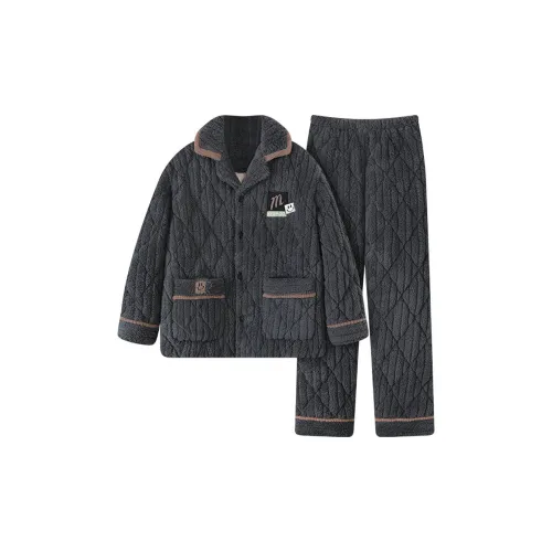 ЮЙЧЖАОЛИНЬ Pajama Комплект Осенний и Зимний Мужской