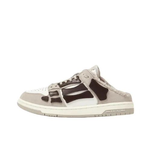 AMIRI Низкие кроссовки для скейтбординга женские цвет тауповый