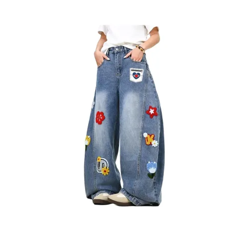 PWUE Синий Унисекс Джинсы