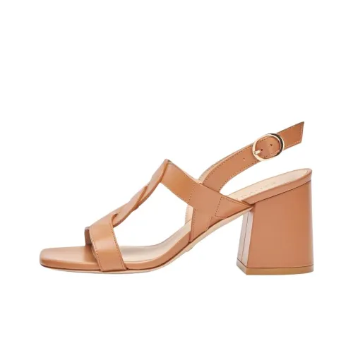Stuart Weitzman SW IBIZA One Ремешок Сандалии 7,5 см Женские Коричневый