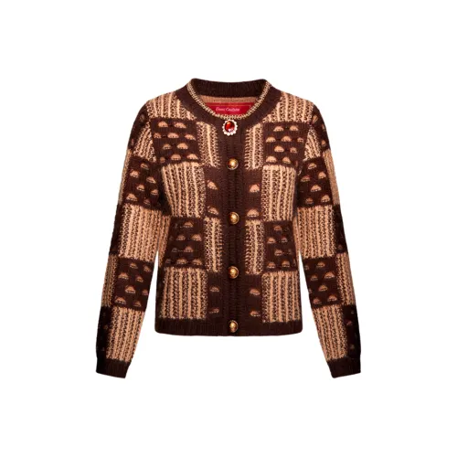 Laurence Chico Кардиган Унисекс Коричневый