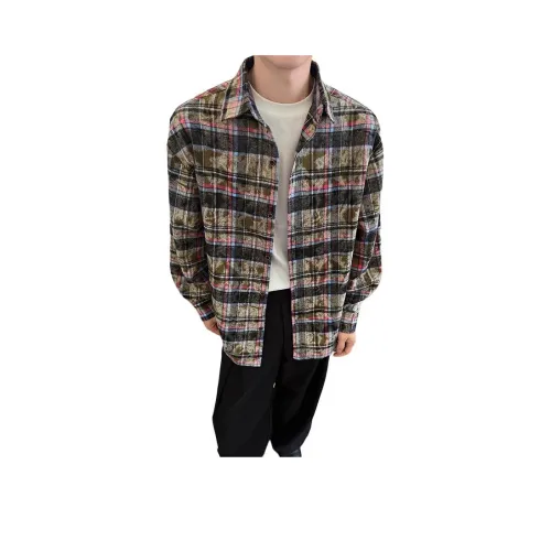 PVPVPV Зеленый Унисекс Рубашки