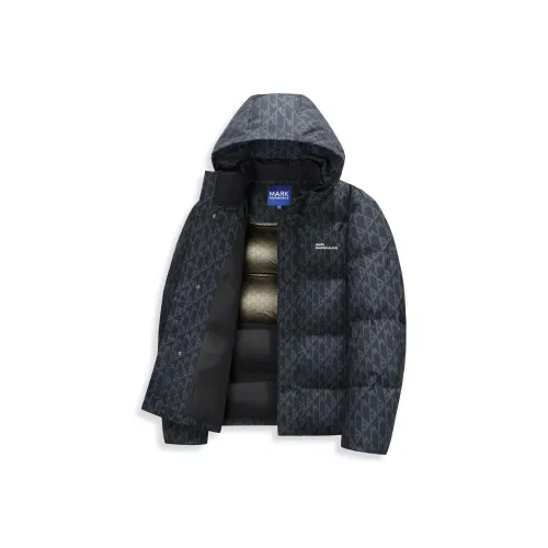 FAIRWHALE Черный Мужской Пуховик