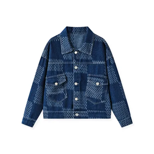 Disney Темно-синие детские джинсовые рубашки