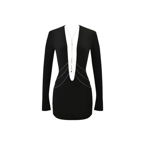 I.AM.GIA Padma Мини Платье Длинное Платье с Длинными Рукавами Женское