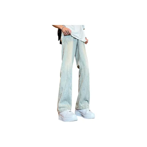 MARK WAFFLE Унисекс Джинсы