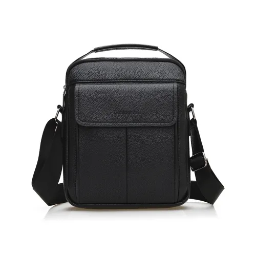 Meter Легкая Сумка через плечо Стандартная Черная Темно-коричневая