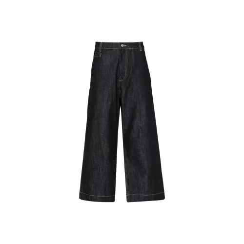 Studio Nicholson Indigo Мужские Джинсы