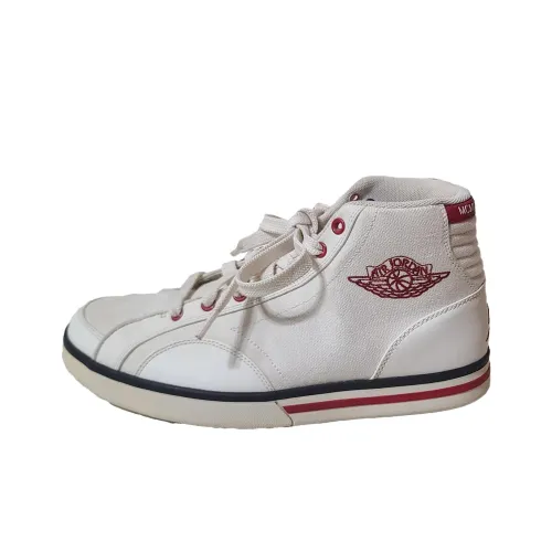 Джордан Винтажные Баскетбольные Кроссовки Мужские Белые