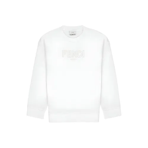 FENDI Белый Kids Свитшоты
