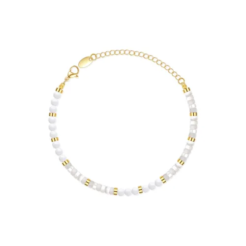 VIGG Белый Перламутровый Браслеты Женские