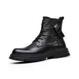 Черный с флисовой подкладкой