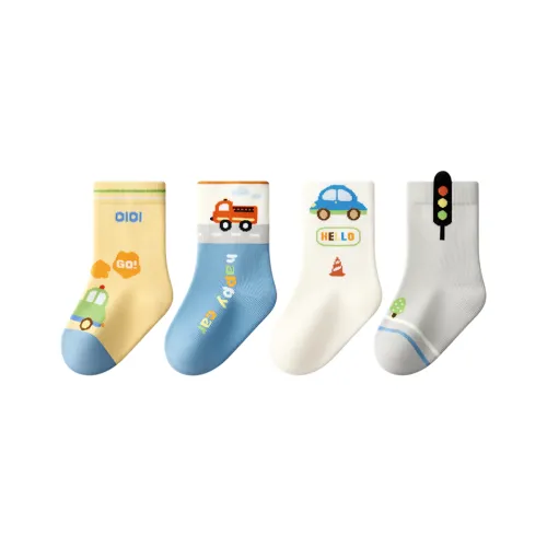 Малыш Осенние Зимние Детские Носки 4 Пачки Infant And Toddler