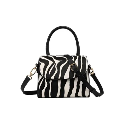 DEERE JACK Сумка через плечо из коровьей кожи маленькая сумка с принтом зебры для женщин