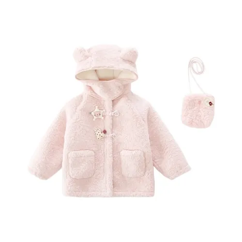 ZHIO Розовый с сумкой Kids Утеплённые куртки