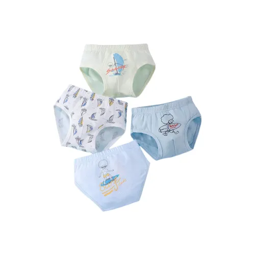 Montagut Серфинг Мальчик Треугольник 4 шт Kids Трусы