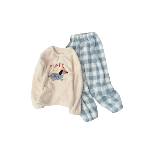 Maultiay Пижамный комплект Осенний и Зимний Женский