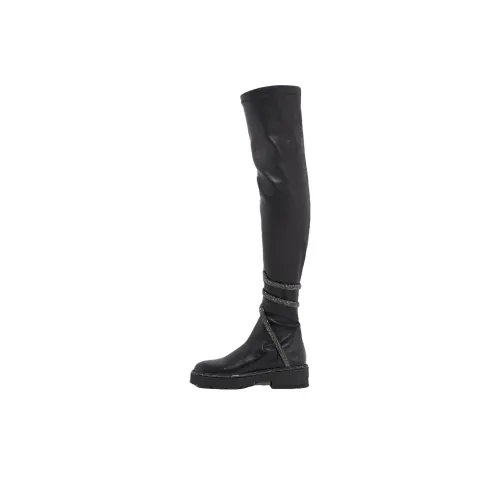 RENE CAOVILLA Cleo Over The Knee Boots 5cm Женские Черные