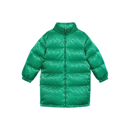 GUCCI Пуховик FW22 Зеленый Детский