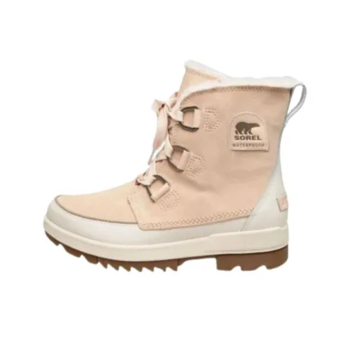 SOREL Короткие Снежные Ботинки Женские Бежевые