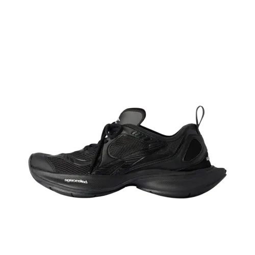 Balenciaga Circuit Low Топ Толстая подошва Беговые кроссовки Женские Черные