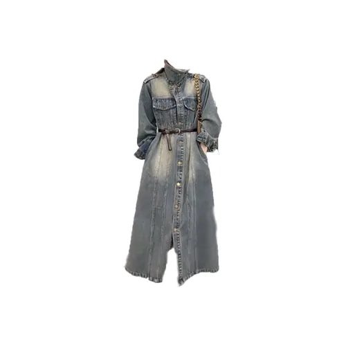 ADXKM Длинное платье с длинным рукавом женское