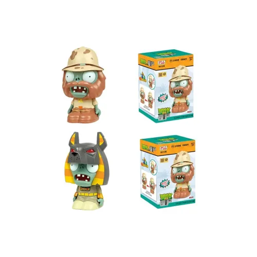 SHI JI YI GAO Растение VS. Zombie PUSH Wa Pull Toy Car Слепые коробки 2 сюрприз-бокса Целая коробка 6 шт