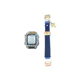 Синий - Бабочка - Ромашка + Чехлы для часов