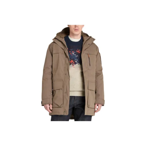 Timberland Khaki Мужские Пуховики