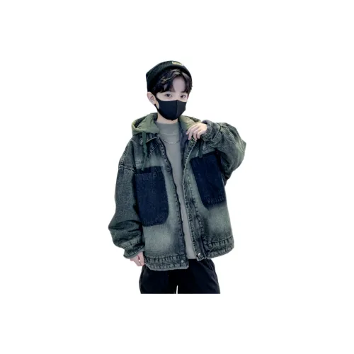 YUGUOGUO Серый Школьный возраст Топы